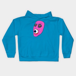 Pink Horror Kids Hoodie